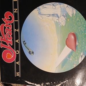 Heart Vinyl Album - Magazine